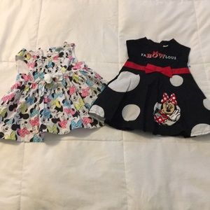 Set of 2 Disney Dresses Sz 3-6 Months
